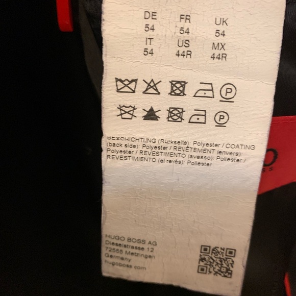 Men’s Boss black trench coat - Picture 4 of 7